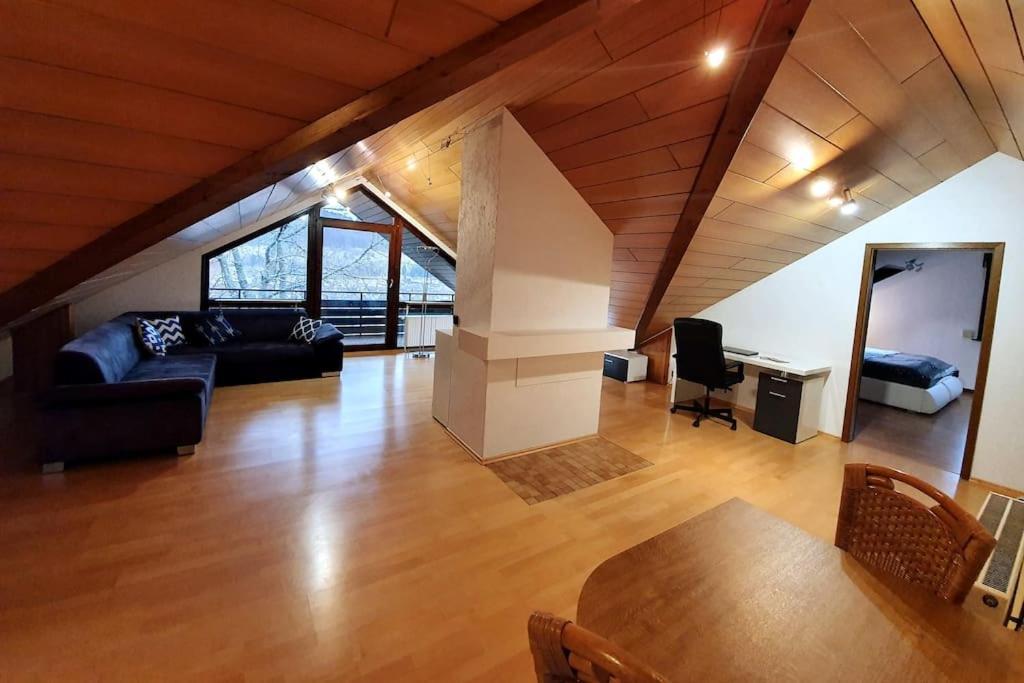 Studiowohnung Schwabenalb Mit Panoramablick Альбштадт Экстерьер фото