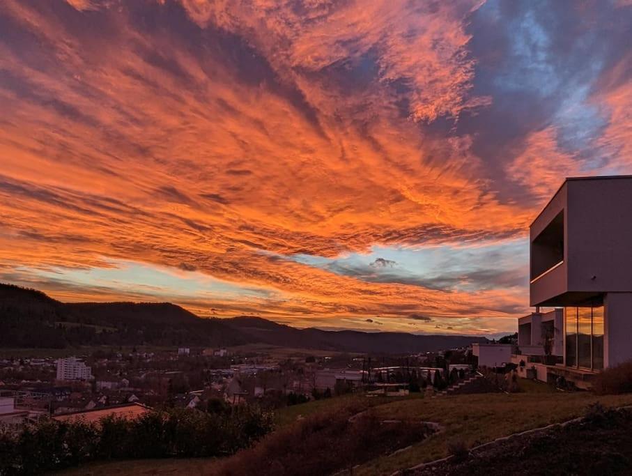 Studiowohnung Schwabenalb Mit Panoramablick Альбштадт Экстерьер фото