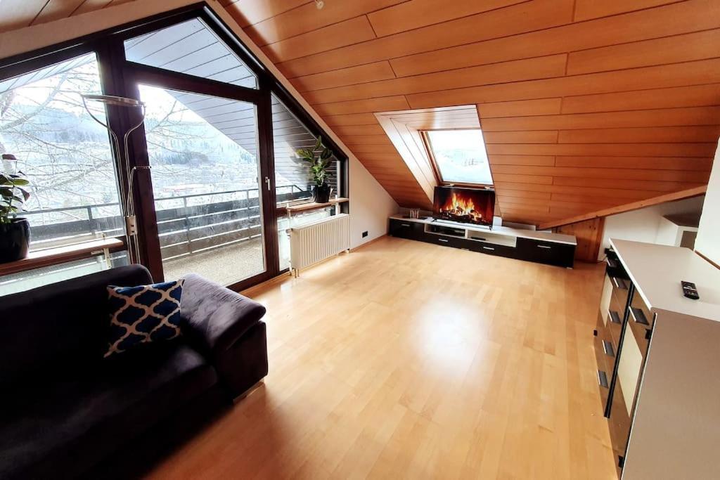 Studiowohnung Schwabenalb Mit Panoramablick Альбштадт Экстерьер фото